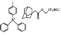 （1-金刚烷基）乙酸-2,2-二氟-2-磺基乙酯(4-甲基苯基)二苯基锍�f盐CAS号：1187544-53-1