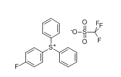 (4-氟苯基)二苯基锍三氟甲磺酸CAS号：154093-57-9