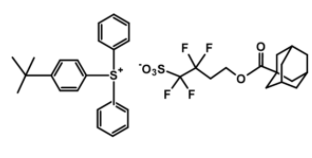 二苯基4-叔丁基苯基锍[1-金刚烷甲酸-（3,3,4,4）-四氟-4-磺酸基丁基酯]盐