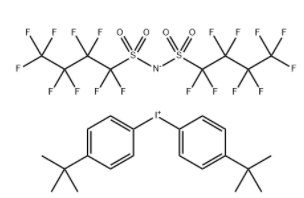 双(4-叔丁基苯基)碘�f 双(全氟丁烷磺酰基)亚胺CAS号：524067-97-8